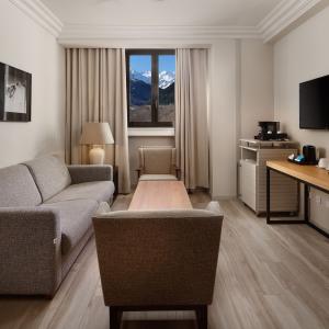 Salón de suite en el Parador de Vielha