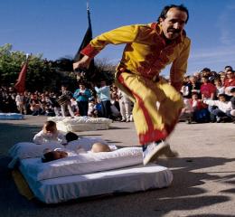 Salto de El Colacho (Foto: Turismo de Burgos)