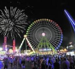 Vista de la feria