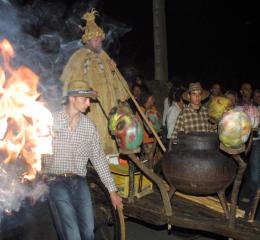 Un momento de la fiesta.