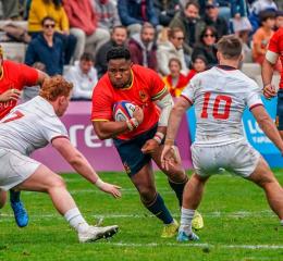Jugador de la selección española, "los leones".