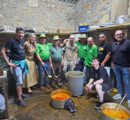 Preparación de los callos (Foto: Páginas Galegas)