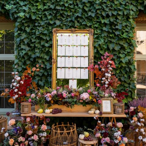 Detalle de celebración de boda en el Parador de Almagro