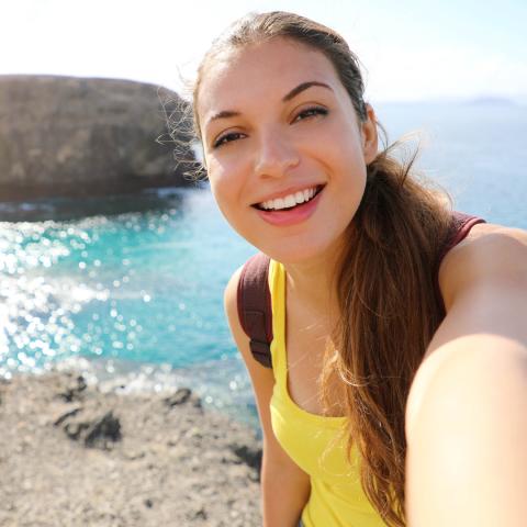 Selfie en la playa