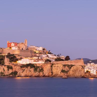 Vista panorámica del Parador de Ibiza