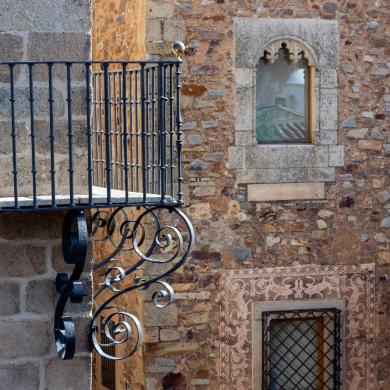 Parador de Cáceres, detalle exterior