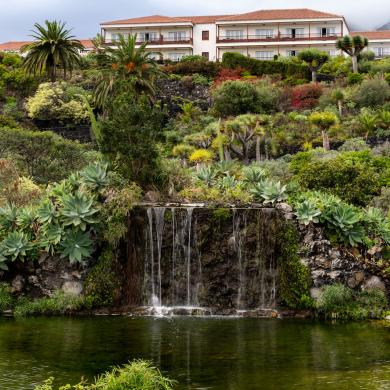 Parador de La Palma desde sus jardines