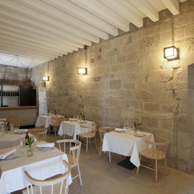 Restaurant of the Parador Castillo de Monterrei