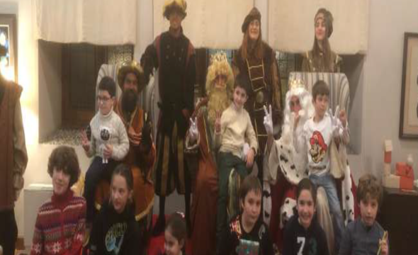 Reyes Magos en el Parador de Ávila