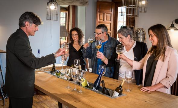 Cata de vinos en Cambados