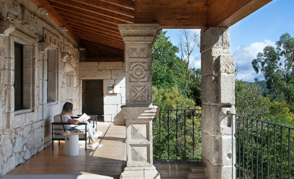 Vistas Parador de Santo Estevo