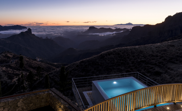 Vistas desde habitación Parador de Cruz de Tejeda