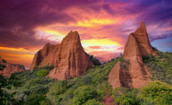 Las Médulas en León