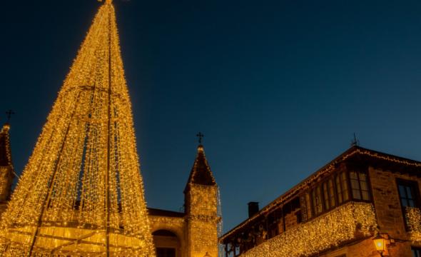Navidad alredor del Parador de Puebla de Sanabria