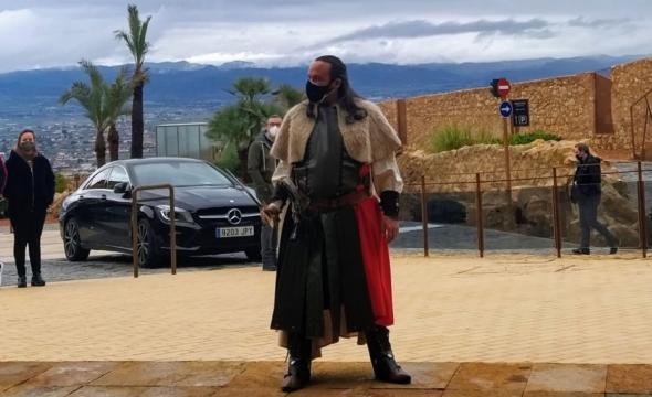 Visiga teatralizada al entorno del Parador de Lorca