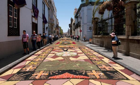 Corpus en La Laguna