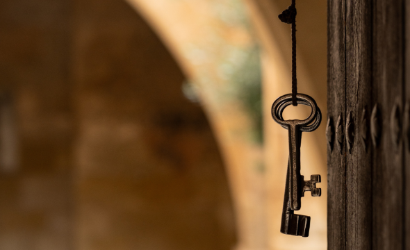 Detalle puerta Parador de Alcañiz
